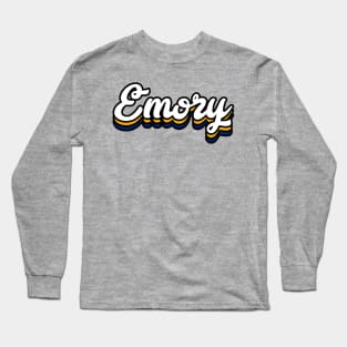 Emory - Emory University Long Sleeve T-Shirt